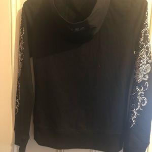 BCBG sparkle hoodie 🖤